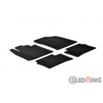 Original Gledring Passform Fußmatten Gummimatten 4 Tlg.+Fixing - Kia Picanto 2011->08.2017
